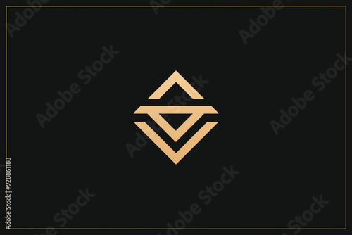 Abstract Digital App Brand Logo