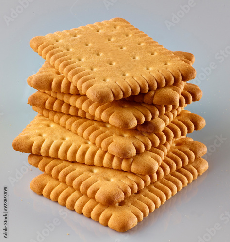 kekse, Keksstapel, Butterkeks, Süssigkeit, isoliert,  photo