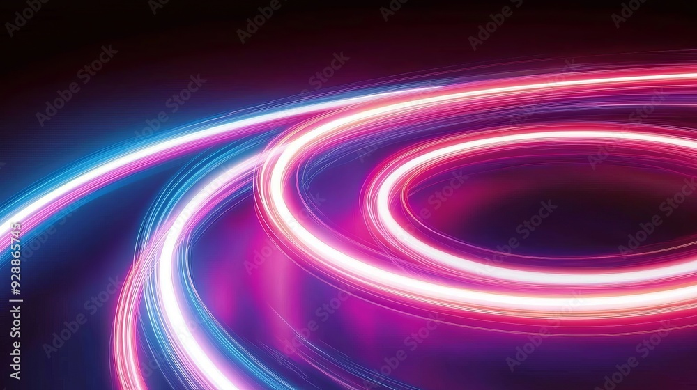 Background with abstract waves in blue, purple, and neon. Background with abstract waves in blue, purple, and neon.