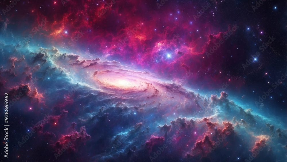 Colorful space galaxy cloud nebula stary night cosmos Colorful space galaxy cloud nebula stary night cosmos