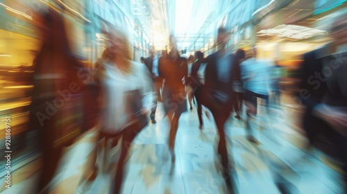 Business team success blurred background illustration generated by ai