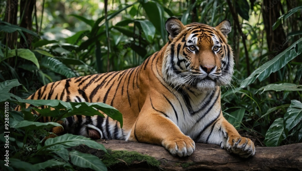 Obraz premium tiger in the jungle