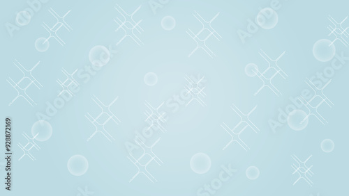 円と線のキラキラの背景