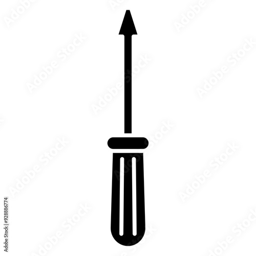 screwdriver icon. maintenance tool