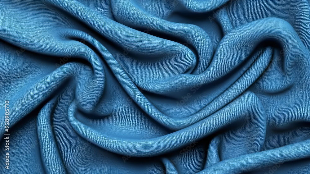Organic cotton fabric, close-up of texture, 3D illustration Organic cotton fabric, close-up of texture, 3D illustration