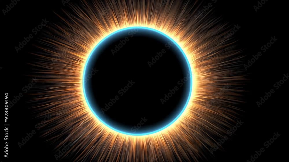 solar eclipse motion design abstract graphic animation solar eclipse motion design abstract graphic animation