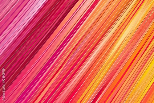 Vibrant abstract lines in shades of pink, orange, and yellow create a lively and energetic background design.