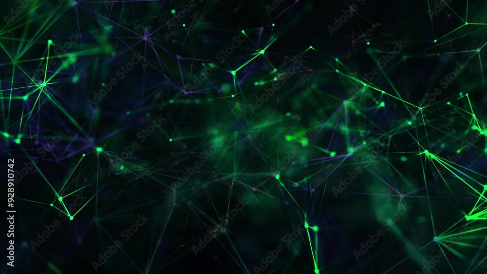 abstract background of glowing colored plexus particles abstract background of glowing colored plexus particles