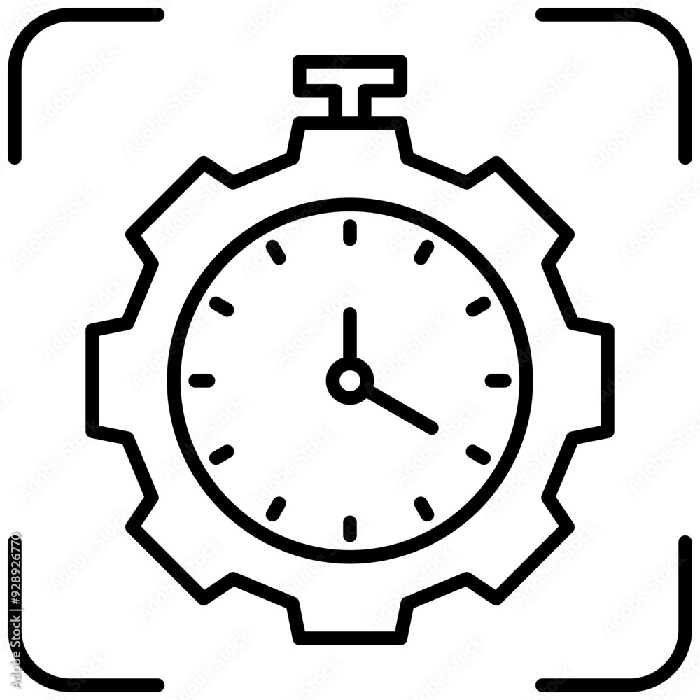 Time Management Icon Time Management Icon