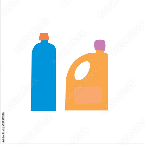 bottle of detergent