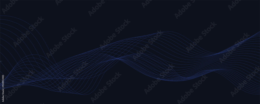 Abstract blue wave background. Vector illustration. EPS10 Abstract blue wave background. Vector illustration. EPS10