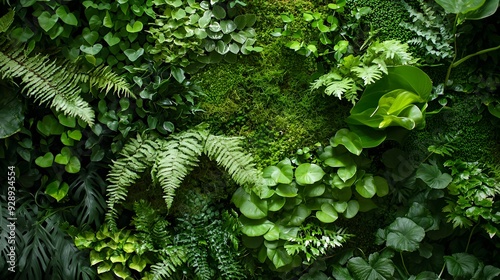 Indoor Moss and Fern Living Wall Brings Nature's Tapestry Into Urban Sanctuary