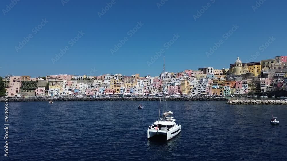 Isola di Procida - panorama della Corricella Isola di Procida - panorama della Corricella