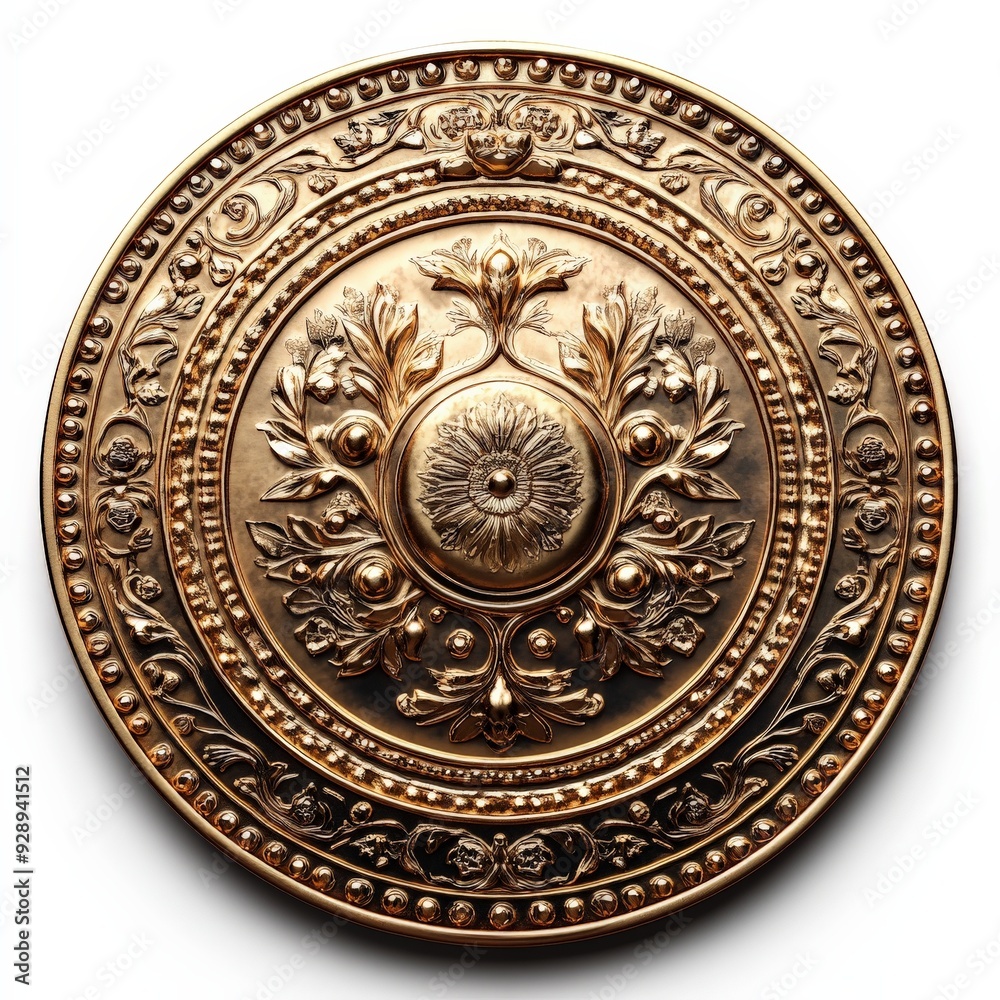 A shiny gold coin, currency element, 3D illustration, embossed details and metallic sheen, isolated on white background A shiny gold coin, currency element, 3D illustration, embossed details and metallic sheen, isolated on white background