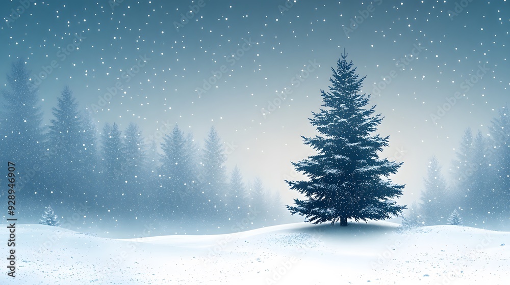 Simple Christmas tree design in a minimal banner with a modern aesthetic, highlighting Santa Claus's journey, perfect for holiday posters. Simple Christmas tree design in a minimal banner with a modern aesthetic, highlighting Santa Claus's journey, perfect for holiday posters.