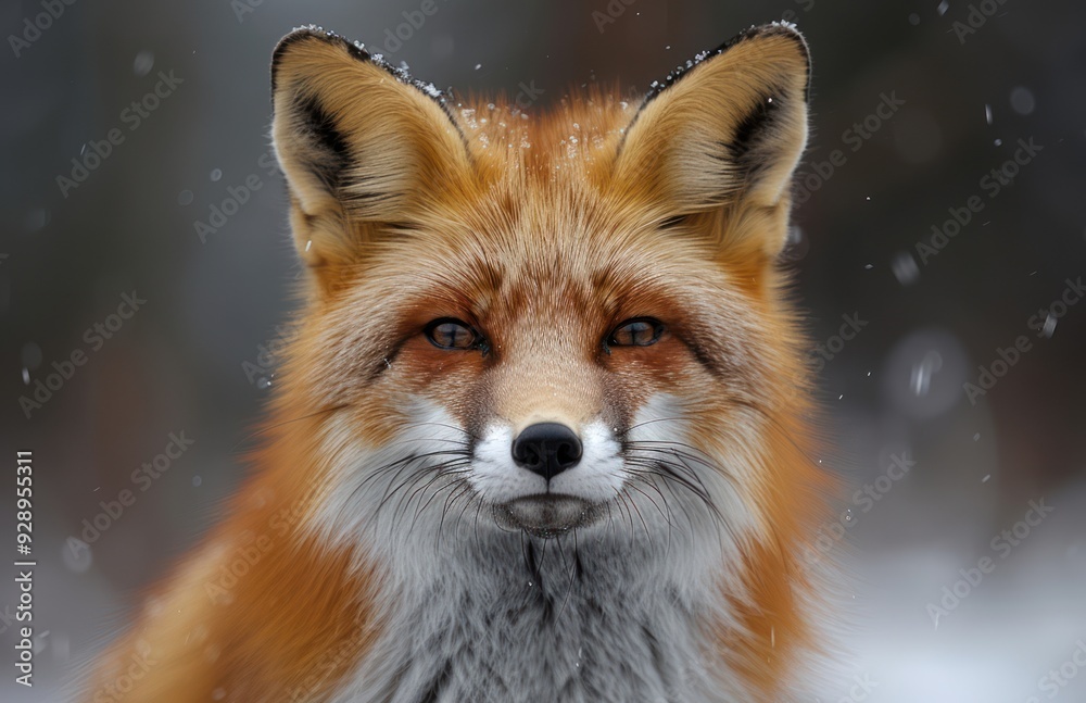 Red Fox in the Snow Red Fox in the Snow