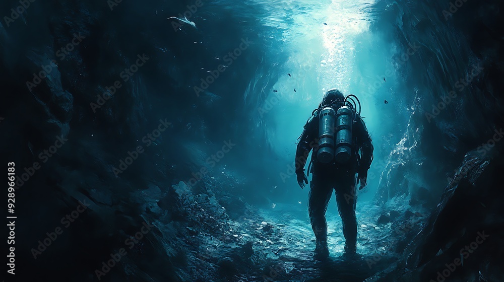 Into the Abyss - A Deep-sea Diver's Exploration of a Mysterious Underwater Cave Into the Abyss - A Deep-sea Diver's Exploration of a Mysterious Underwater Cave