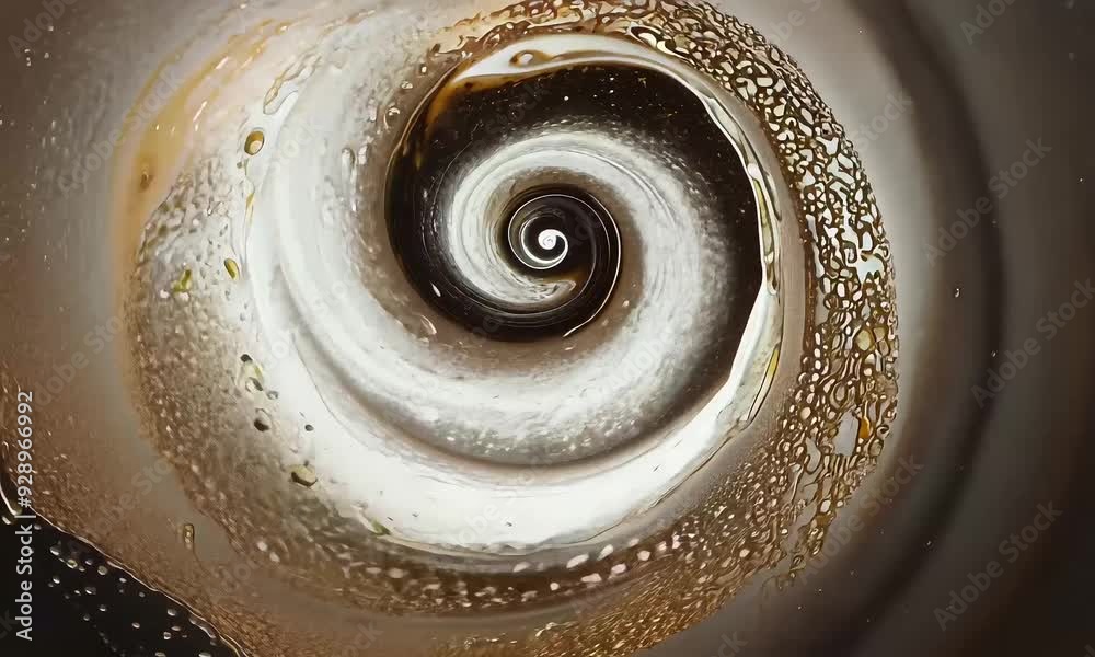 Spiral of Time: A mesmerizing abstract spiral of gold and silver hues, representing the cyclical nature of time and the infinite possibilities that lie within. Spiral of Time: A mesmerizing abstract spiral of gold and silver hues, representing the cyclical nature of time and the infinite possibilities that lie within.