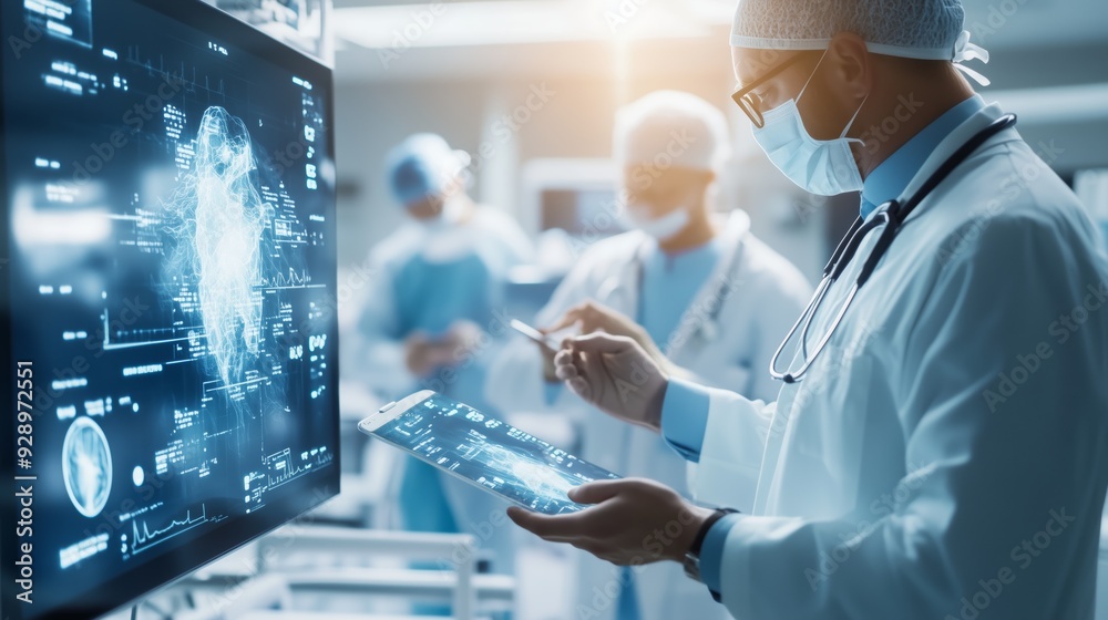 Surreal Operating Room of the Future Surreal Operating Room of the Future