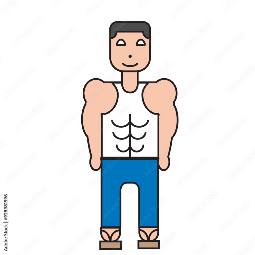 Fototapeta premium Muscle