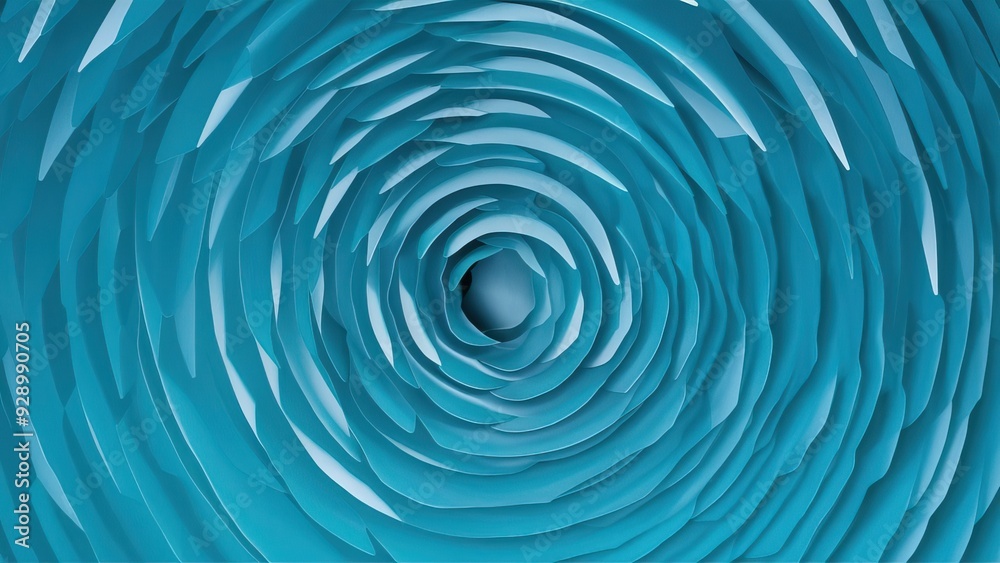 Abstrakte Blaue Gradient Spirale