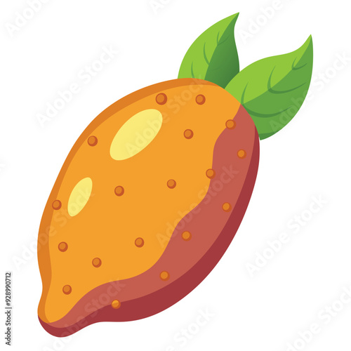 illustration of a testy fruit