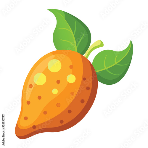 illustration of a testy fruit