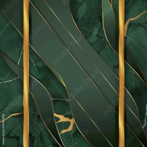 Luxury wedding invitation card background 