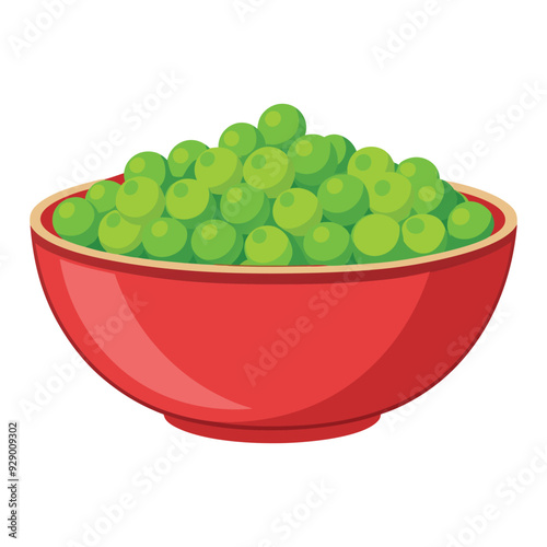 bowl of green peas