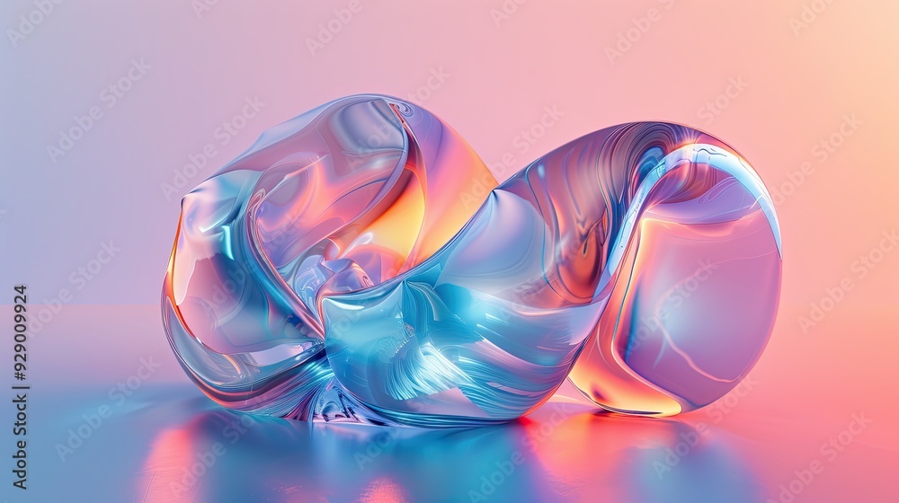 3D Light Colors Holographic Abstract Future Movement Shapes 3D Light Colors Holographic Abstract Future Movement Shapes