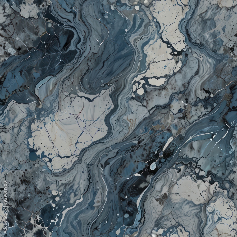 A blue marble texture with various shades of blue and delicate white or grey veins. A blue marble texture with various shades of blue and delicate white or grey veins.