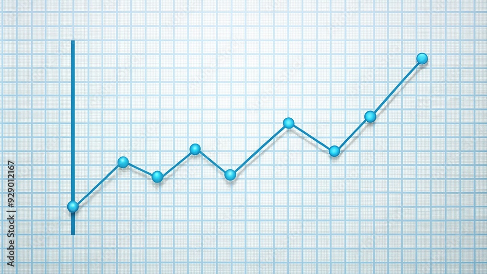 Minimalist illustration of a simple line graph with bold blue lines and subtle grid background, conveying clarity and simplicity in data visualization. Minimalist illustration of a simple line graph with bold blue lines and subtle grid background, conveying clarity and simplicity in data visualization.