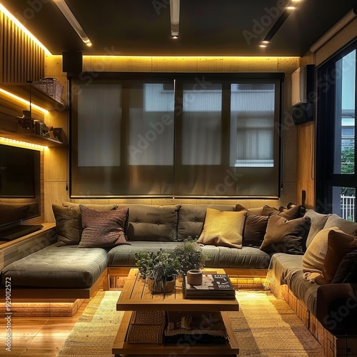 home interior design concept