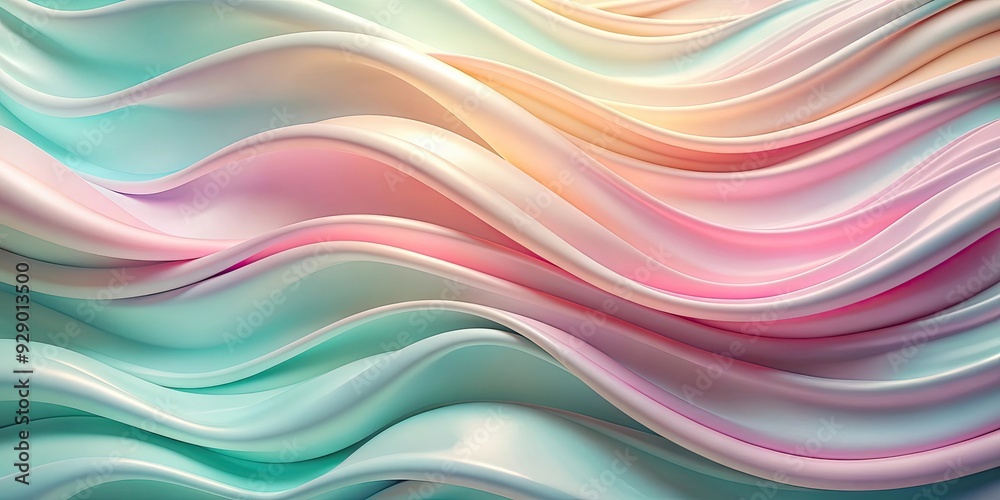 Abstract background of waves in pastel colors with fabric-like texture , abstract art, waves, pastel colors, background, fabric Abstract background of waves in pastel colors with fabric-like texture , abstract art, waves, pastel colors, background, fabric
