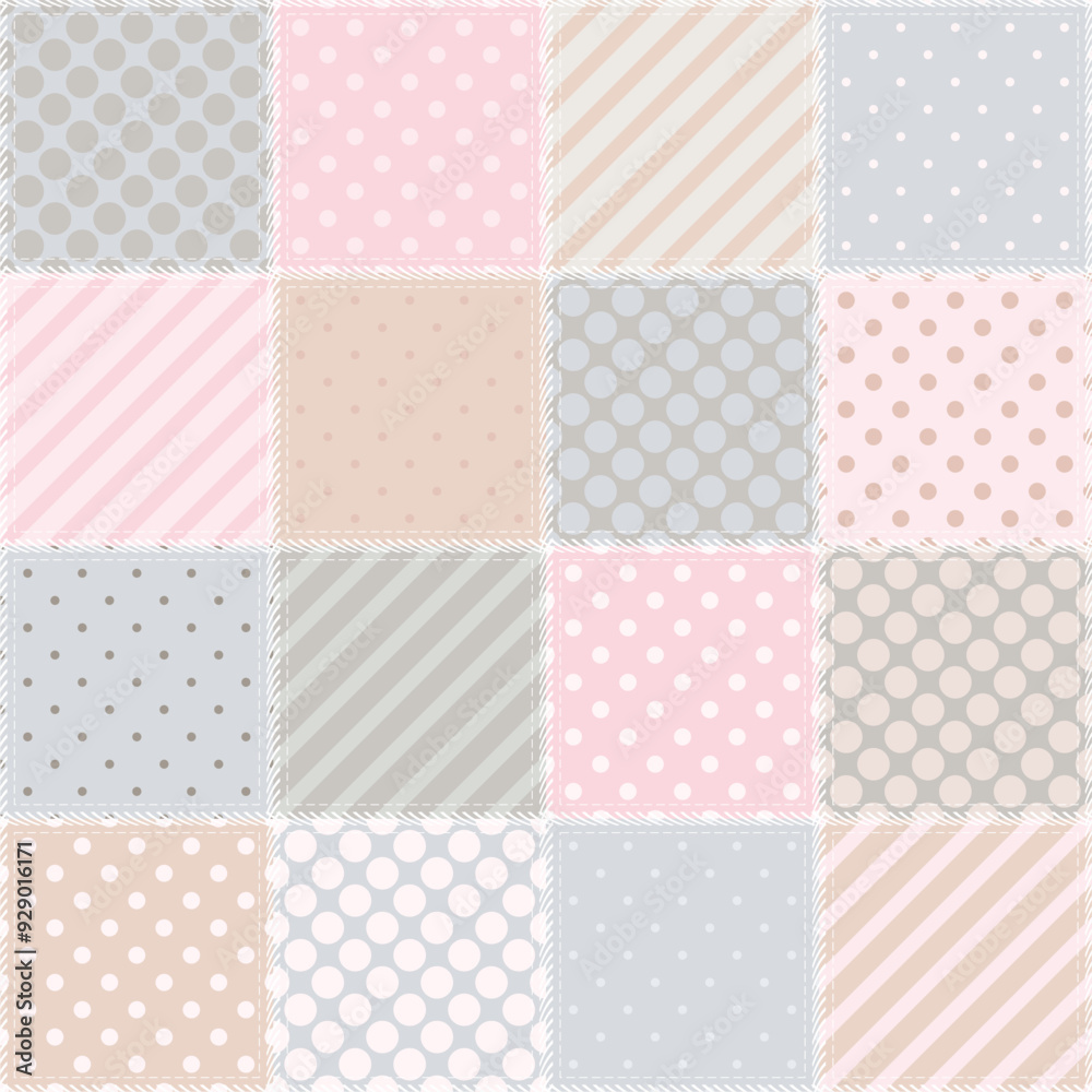 patchwork background with different patterns print for textile, paper, objects, seamless artistic decor handmade illustration vector patchwork background with different patterns print for textile, paper, objects, seamless artistic decor handmade illustration vector