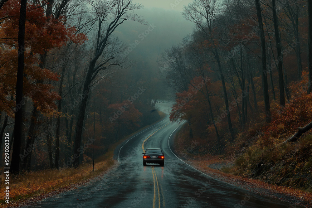 Obraz premium Autumn Drive