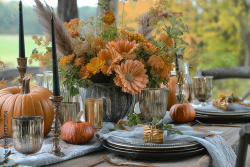 Autumn Table Setting