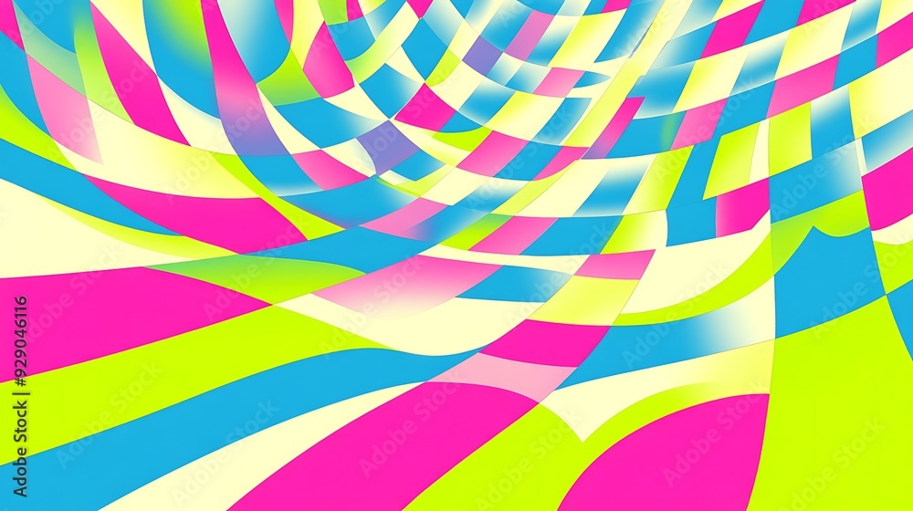 Obraz premium A bold checkerboard pattern