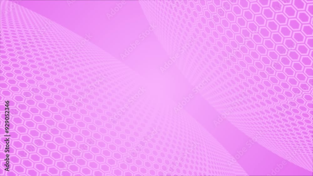 Pink color hexagonal shapes tile slowly moving modern and seamless futuristic background for business purpose Pink color hexagonal shapes tile slowly moving modern and seamless futuristic background for business purpose