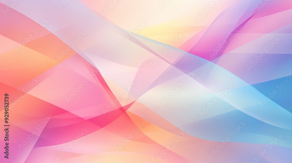 A colorful, abstract background with a pink and blue line A colorful, abstract background with a pink and blue line