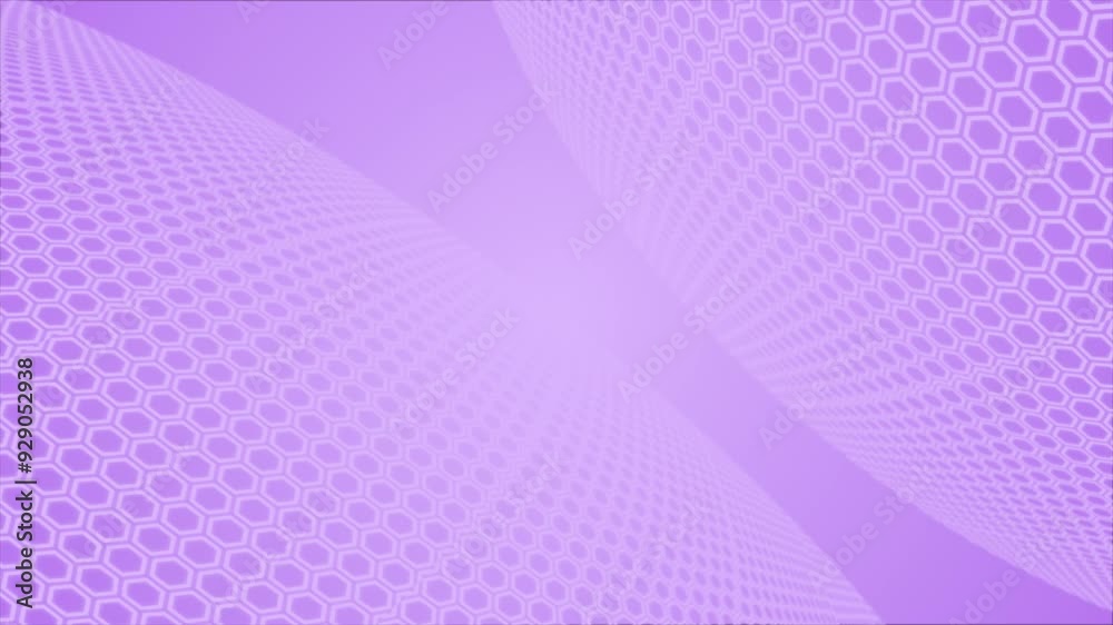 Purple color hexagonal shapes tile slowly moving modern and seamless futuristic background for business purpose