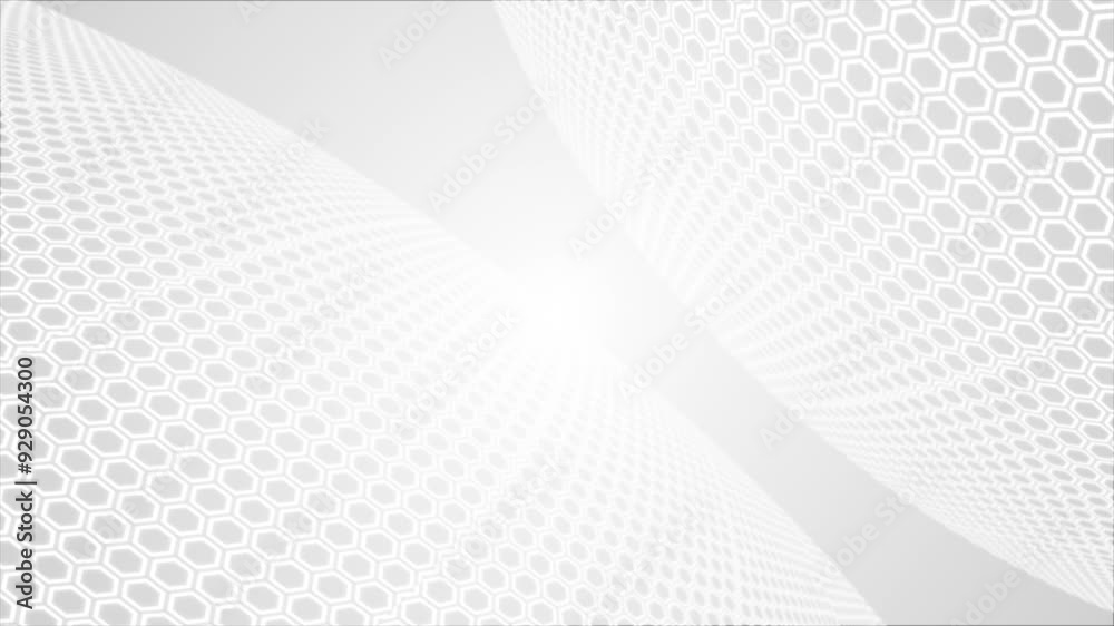 White and Black color hexagonal shapes tile slowly moving modern and seamless futuristic background for business purpose White and Black color hexagonal shapes tile slowly moving modern and seamless futuristic background for business purpose