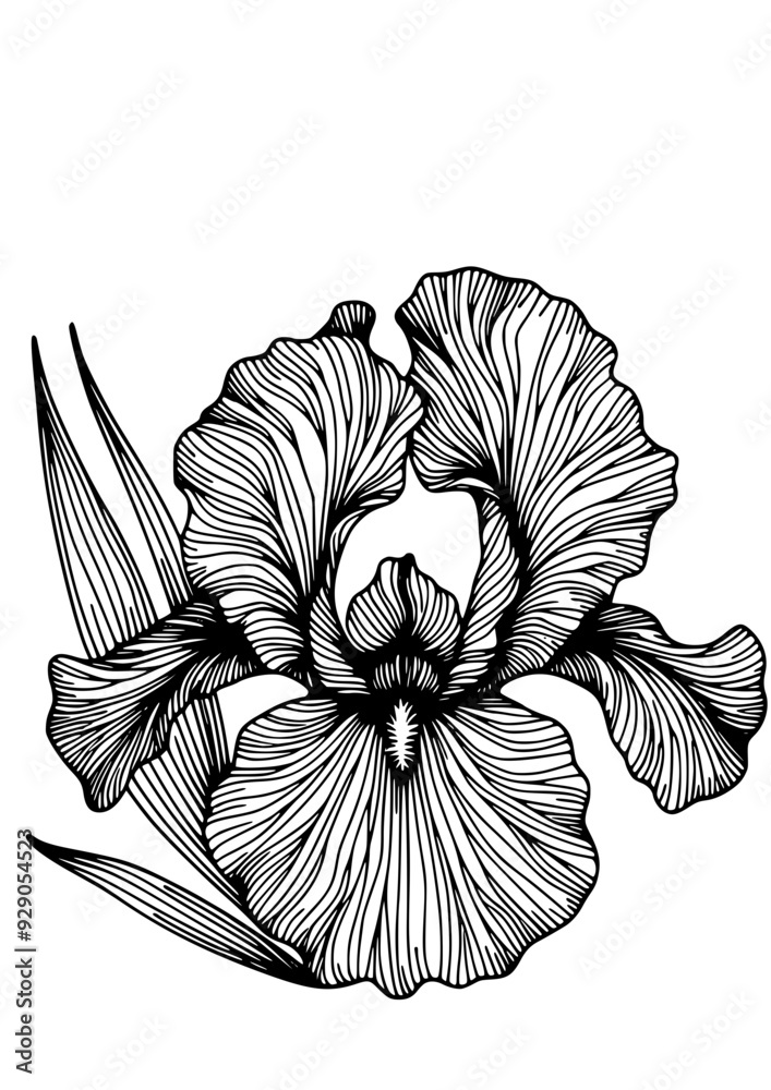 Fototapeta premium Flowers SVG, Lily SVG, Peony SVG, Daisy SVG, Cherry Blossom SVG, Poppy SVG, Gladiolus SVG, Blossom SVG, Plant SVG, Flowers Design, Flowers Silhouette, Cut file for Cricut SVG, JPG, PNG