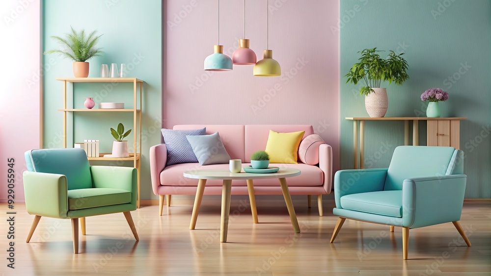 pastel+furniture