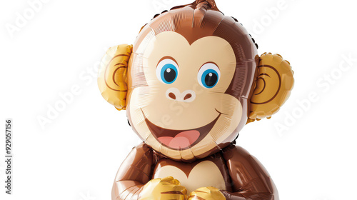 Monkey Balloon - Balloon shaped like a playful monkey photo