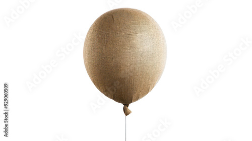 Rustic Burlap Balloon - Balloon with a burlap texture design for rustic-themed parties