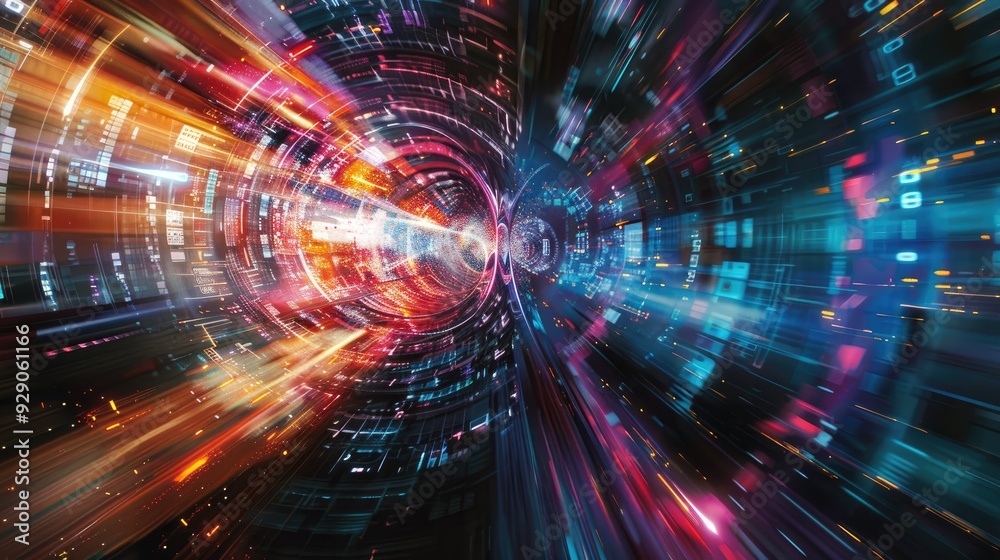 Digital Tunnel of Light Digital Tunnel of Light
