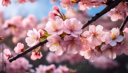 beautiful pattern sakura blossoms inspired traditional japanese motifs adding touch nature cultural heritage design photo