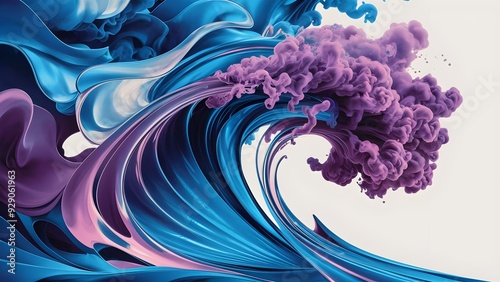 abstract background, abstract background with waves.