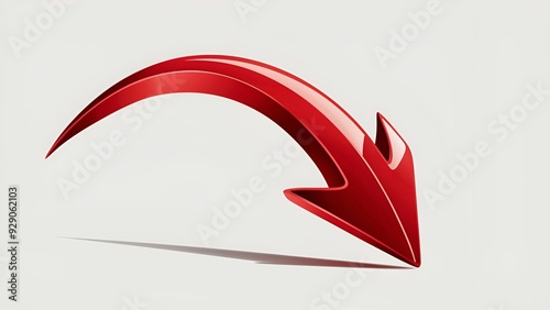 red arrow icon, abstract red arrow, red and white arrows. Left side to right side arrow icon in red colour.